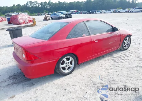 2004 Honda Civic Ex z USA, uszkodzony, nr VIN 1HGEM210X4L085052